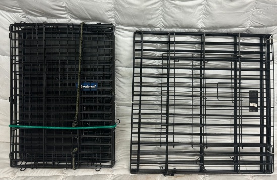 2 metal Dog Cages