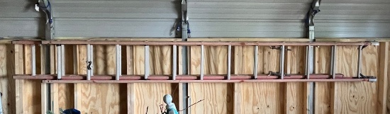Warner Aluminum Extension Ladder