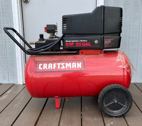 Craftsman Air Compressor Model 919.165120 20 Gallon