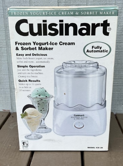 Cuisinart Frozen Yogurt-Ice Cream Maker