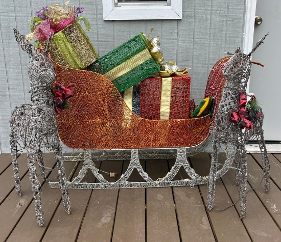 Lighted Christmas Yard Art