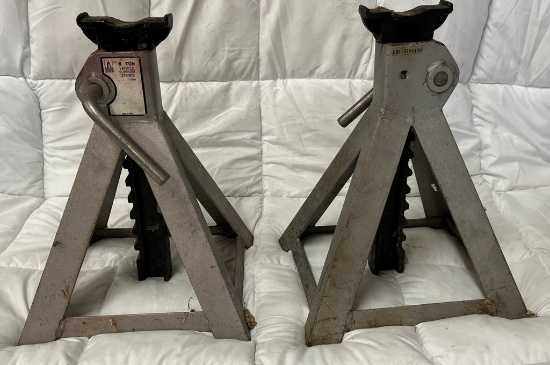 Set Of 6 Ton Jack Stands