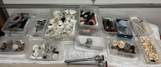 Large Lot of Plumbing Items