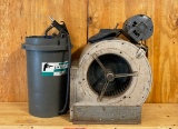 Squirrel Fan and Sand Blaster