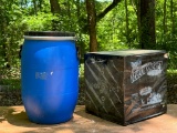Yellowjacket Target and 30 Gallon Drum with Deer Corn