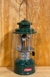 Vintage Green Coleman Lantern Model 220E