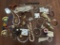 Lot of Costume Jewelry and Boy Scout Patches