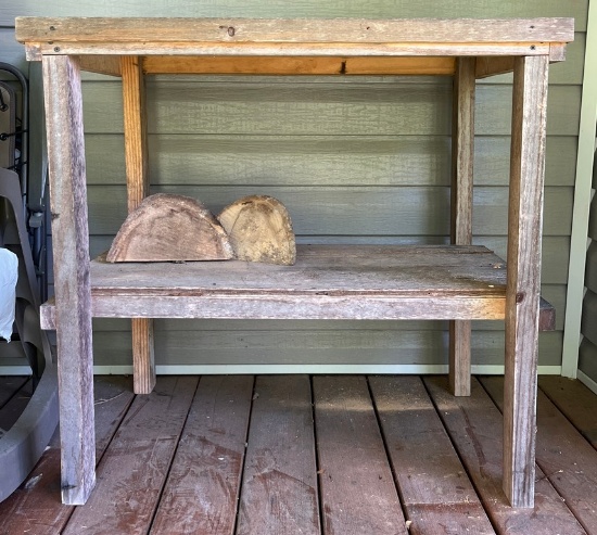 Hand-Made Wooden Table
