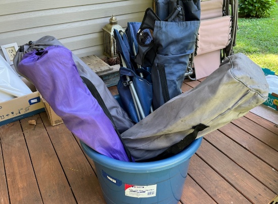 Lot of Bag Chairs