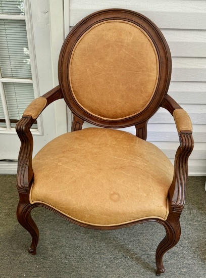 Parlor Chair with Cabriole Legs