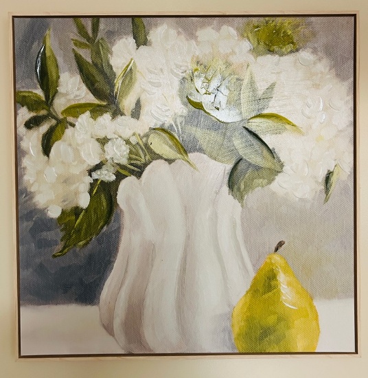 Acrylic on Canvas with Artist Frame