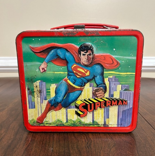 Vintage Superman Lunch Box