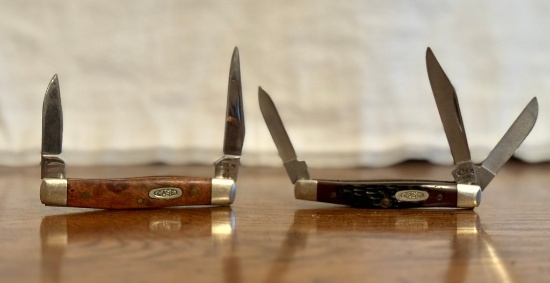 Lot Of 2 Case XX Pocket Knives