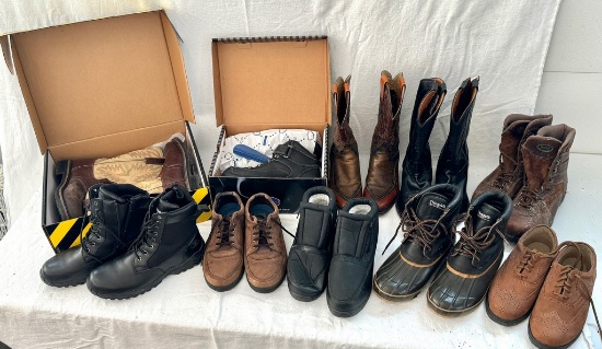 Garage Closet Lot of Men's Shoes (mostly 8 and 8.5)