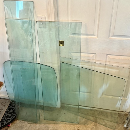 Lot of Cut Glass for Shelves and Table Tops