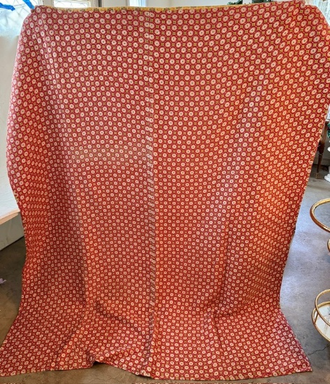 Antique Plain Back and Front Quilt
