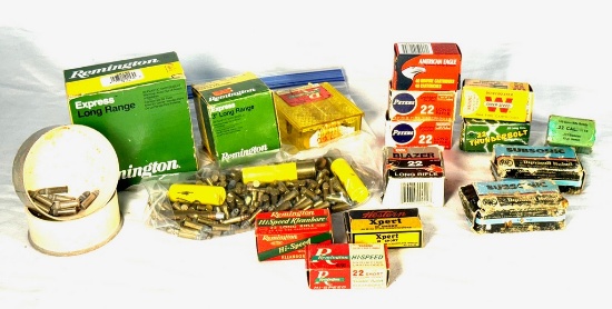 Lot of Partial Boxes and Loose Ammo