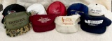 Lot of Advertising Baseball Caps