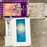 Group of Disney Posters