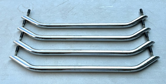 Four Chrome Pull Up Bars for Truck