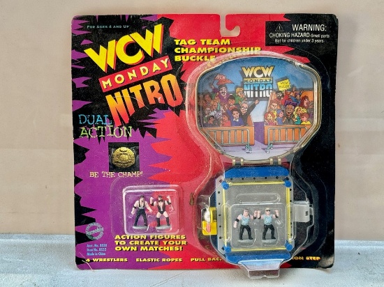 WCW Monday Nitro Heavyweight Tag Team Championship Belt Bugle