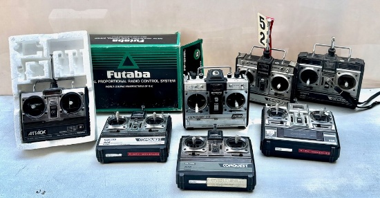 Lot of Futaba Radio Control Systems