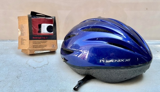 Bicycle Helmet and Bontrager Trip 3