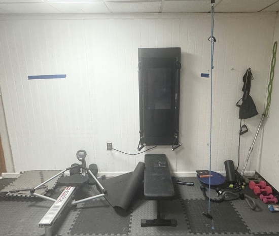 Lot of Gym Equipment
