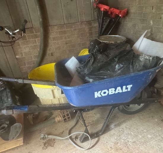 Cobalt Wheelbarrow