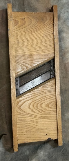 Nice Oak Slaw Cutter
