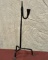 Antique Hand Forged Iron Rush Lamp