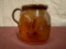Antique Redware Pitcher
