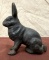 Antique Cast Iron Rabbit Still Bank