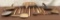 Antique Carved Wooden Spoons, Butter Paddles And Early Carved Ladle