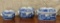 3 Covered Spode Italian Pattern Serving Bowls