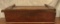 Antique New England Red Painted Dough Box