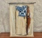 Vintage Painted Hanging Country Style cabinet
