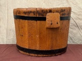 Old Pine Staved Wooden Wash Tub