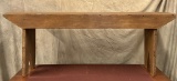 Antique Pine Bench