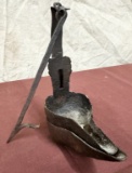 Antique Hand Wrought Betty Whale Oil Lamp