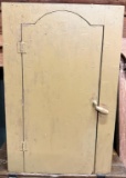 Primitive Handmade Vintage Hanging Single Door Cupboard