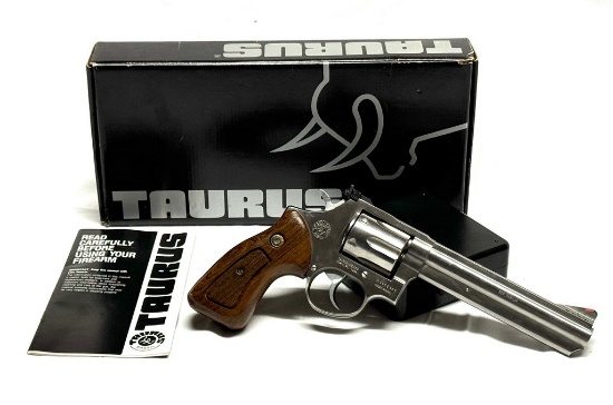 Taurus 357 Magnum Stainless Steel Revolver Pistol 6" Barrel