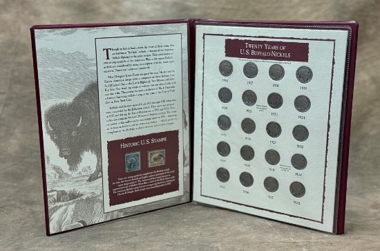 20 Years Of U. S. Buffalo Nickels Book