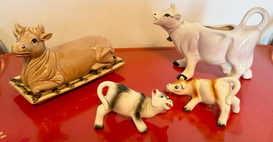 Ceramic Cow Lot