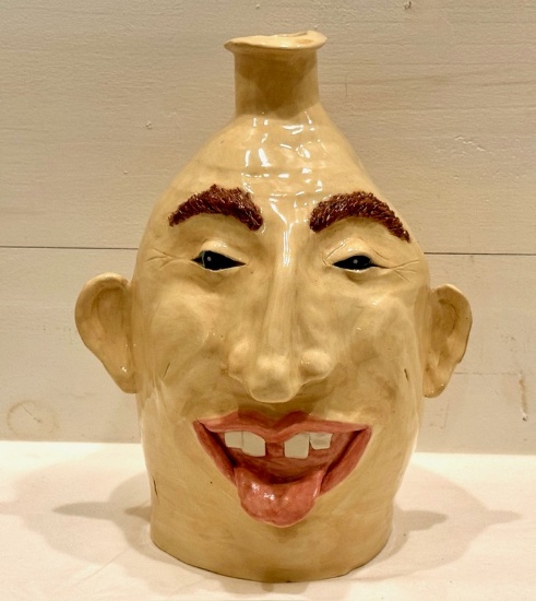 2003 J Ingraham Large Face Jug