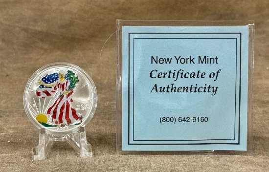 2000 Silver Colored American Eagle