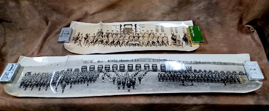Lot Of Two Yard Long Photographs Of US Military 1832