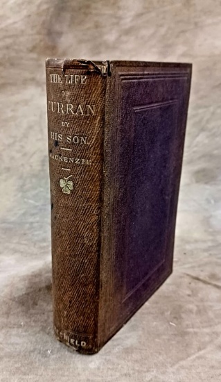 Life Of The Right Honorable John Philpot Curran By His Son 1855 First Edition