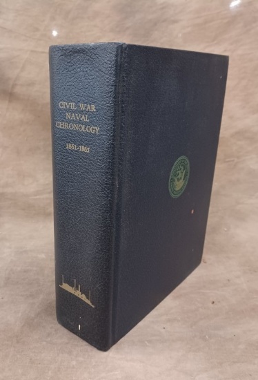 Civil War Naval Chronology 1861-1865 1971 First Edition