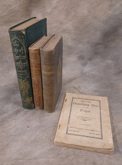 Lot Of 4 Books On Religion
